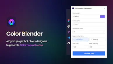 ColorBlender Figma Plugin gallery image