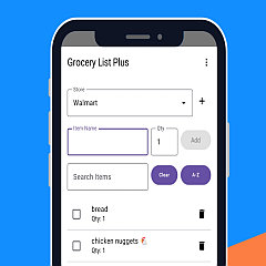 Simple Grocery List: Notepad (AD Free)
