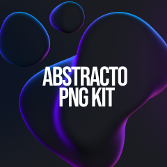 Kit abstrato PNG
