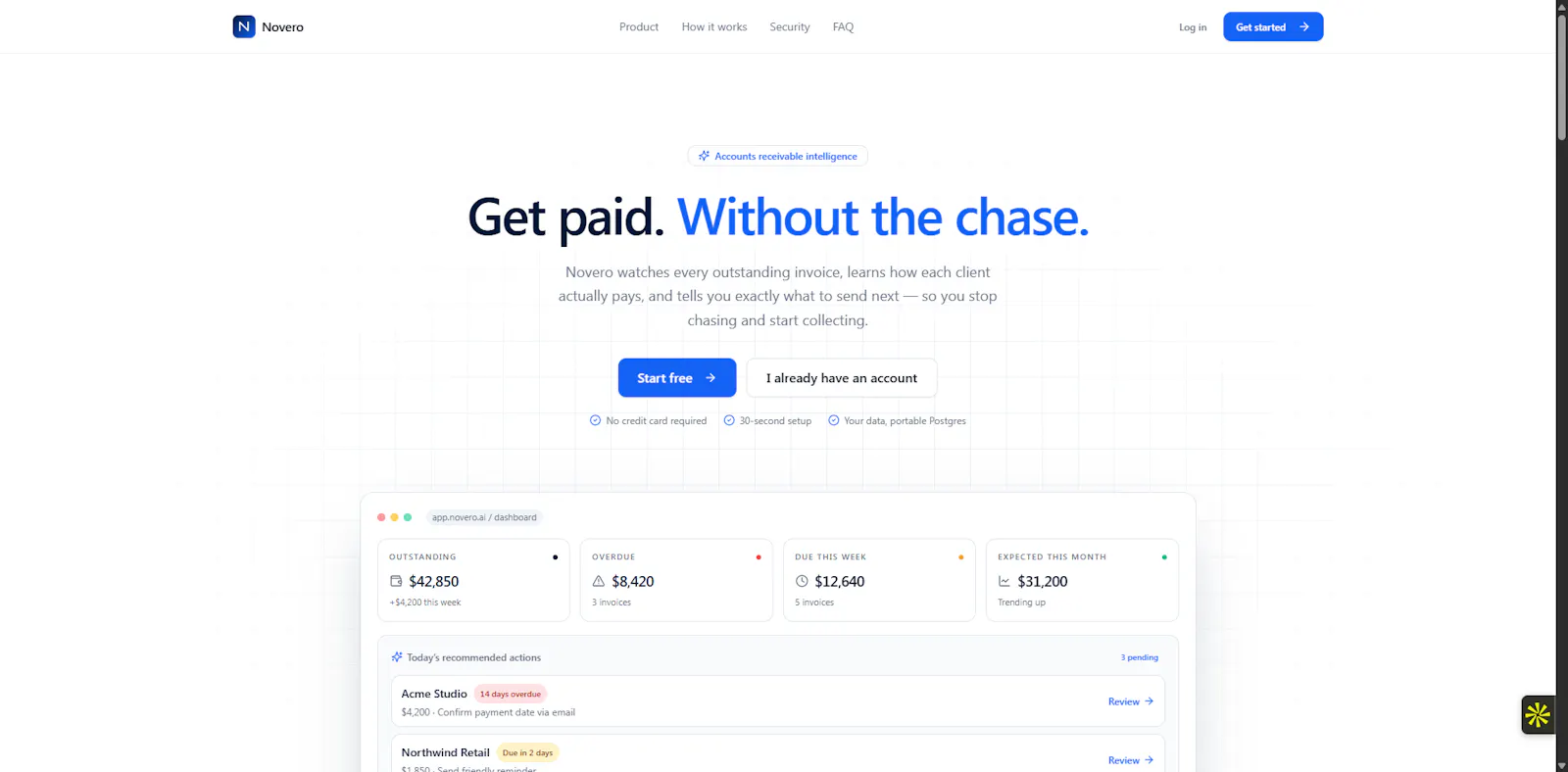 Novero screenshot 1