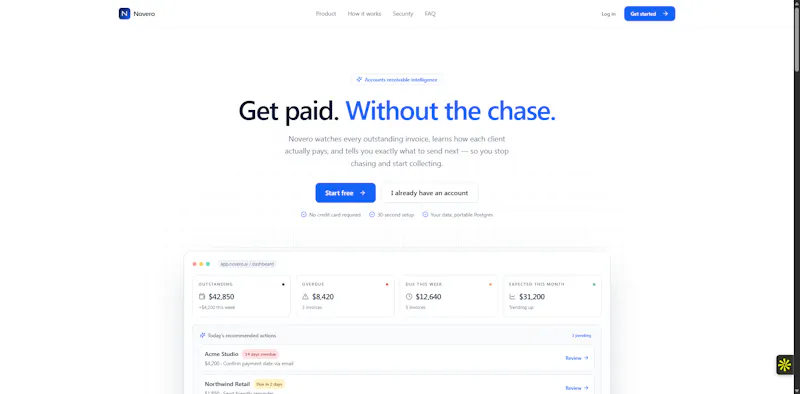 Novero screenshot 1