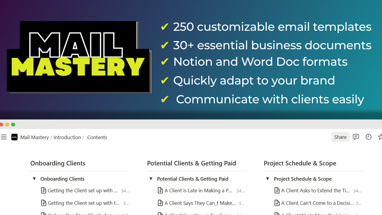 Mail Mastery media 1