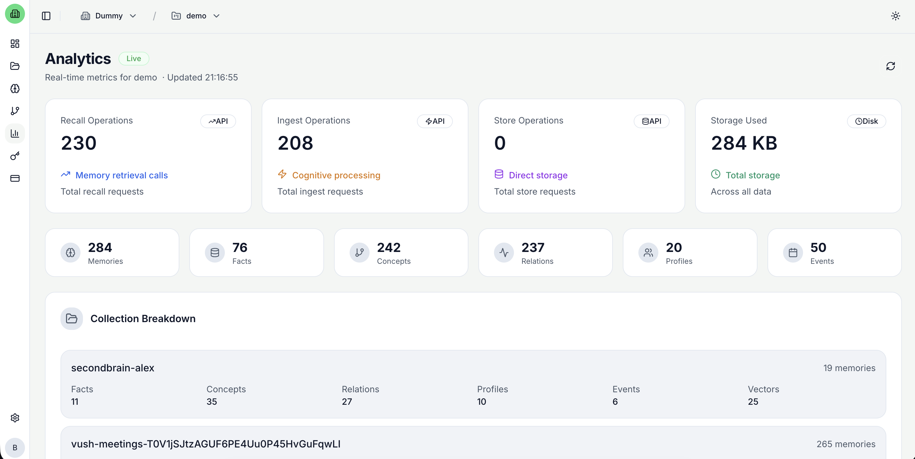 DeltaMemory - Screenshot 5 showing product features and functionality