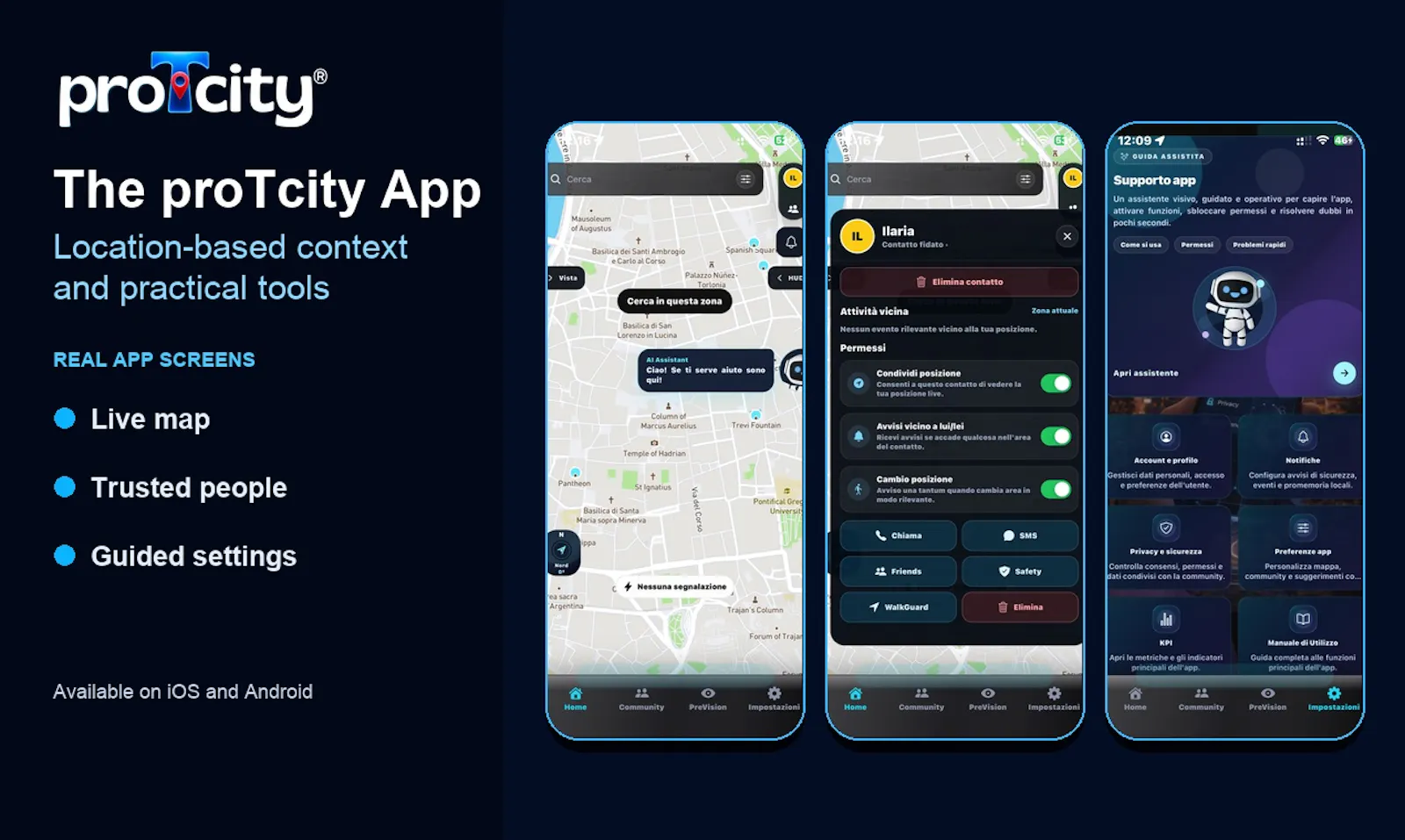 proTcity screenshot 2
