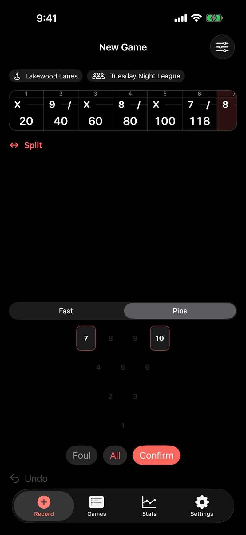 TenthFrame screenshot 3