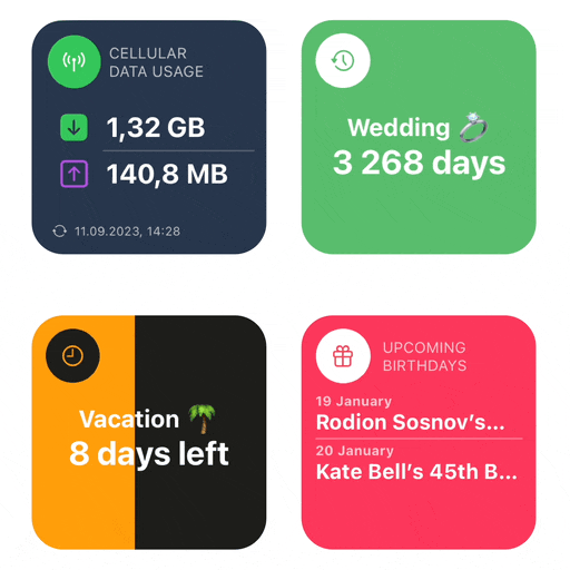 Lockera Widgets