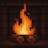 Fireplace: for your phone/watch