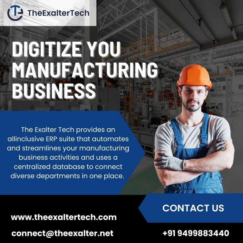 Manufacturing ERPNext solutions provider