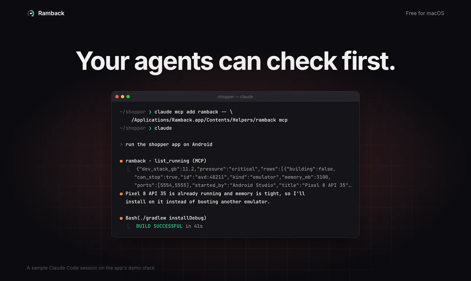 Ramback screenshot 6