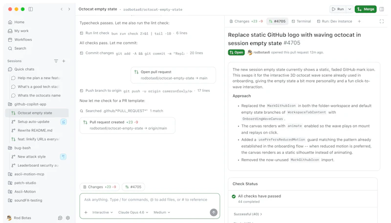 GitHub Copilot App screenshot 7