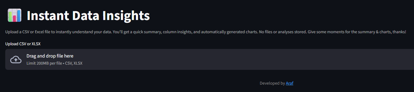 Instant Data Insights gallery image