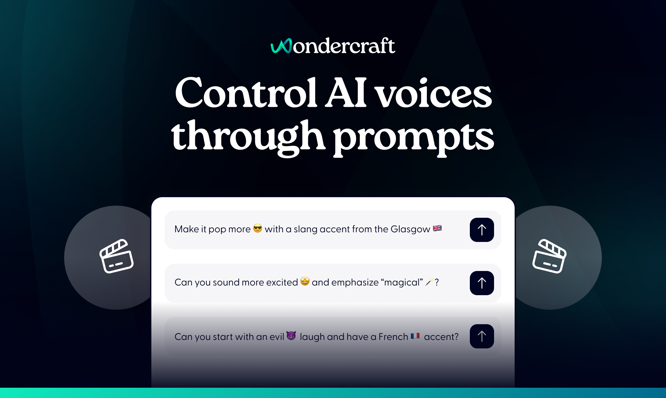 Mídia 2 de Modo de diretor por Wondercraft - Tune e direto a IA voz através de prompts