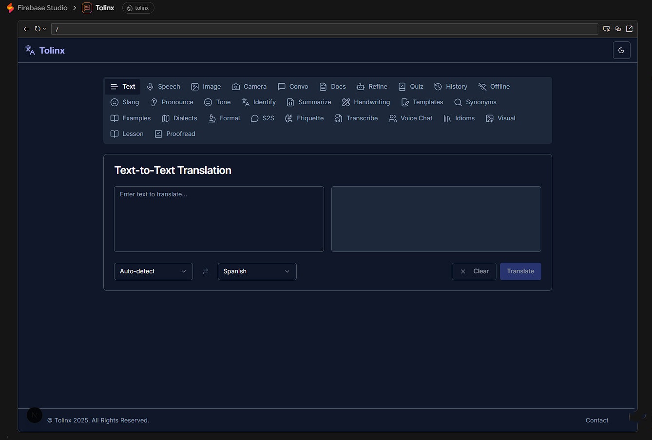 Tolinx - Traducir.Hablar.Conectar. media 1
