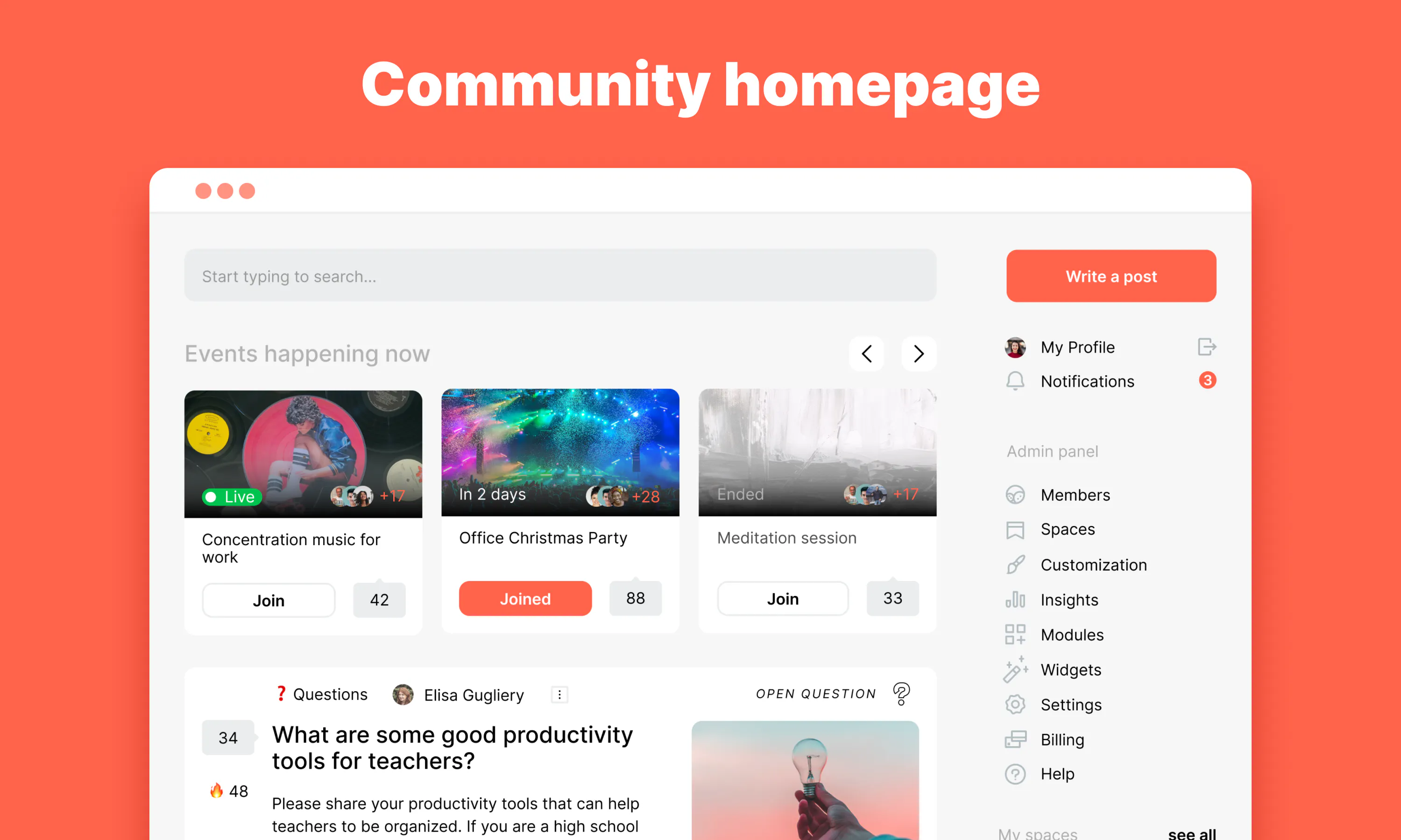 PeerBoard gallery image