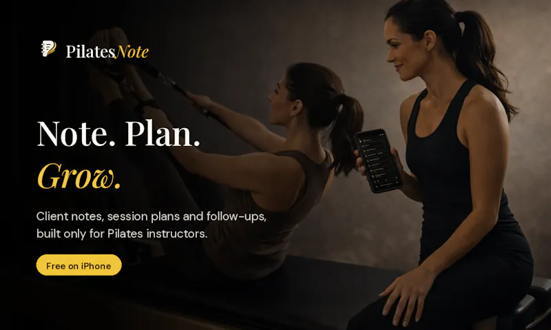 PilatesNote screenshot 2