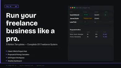 UX Freelance OS gallery image
