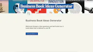 First Book ai - Book Ideas Generator