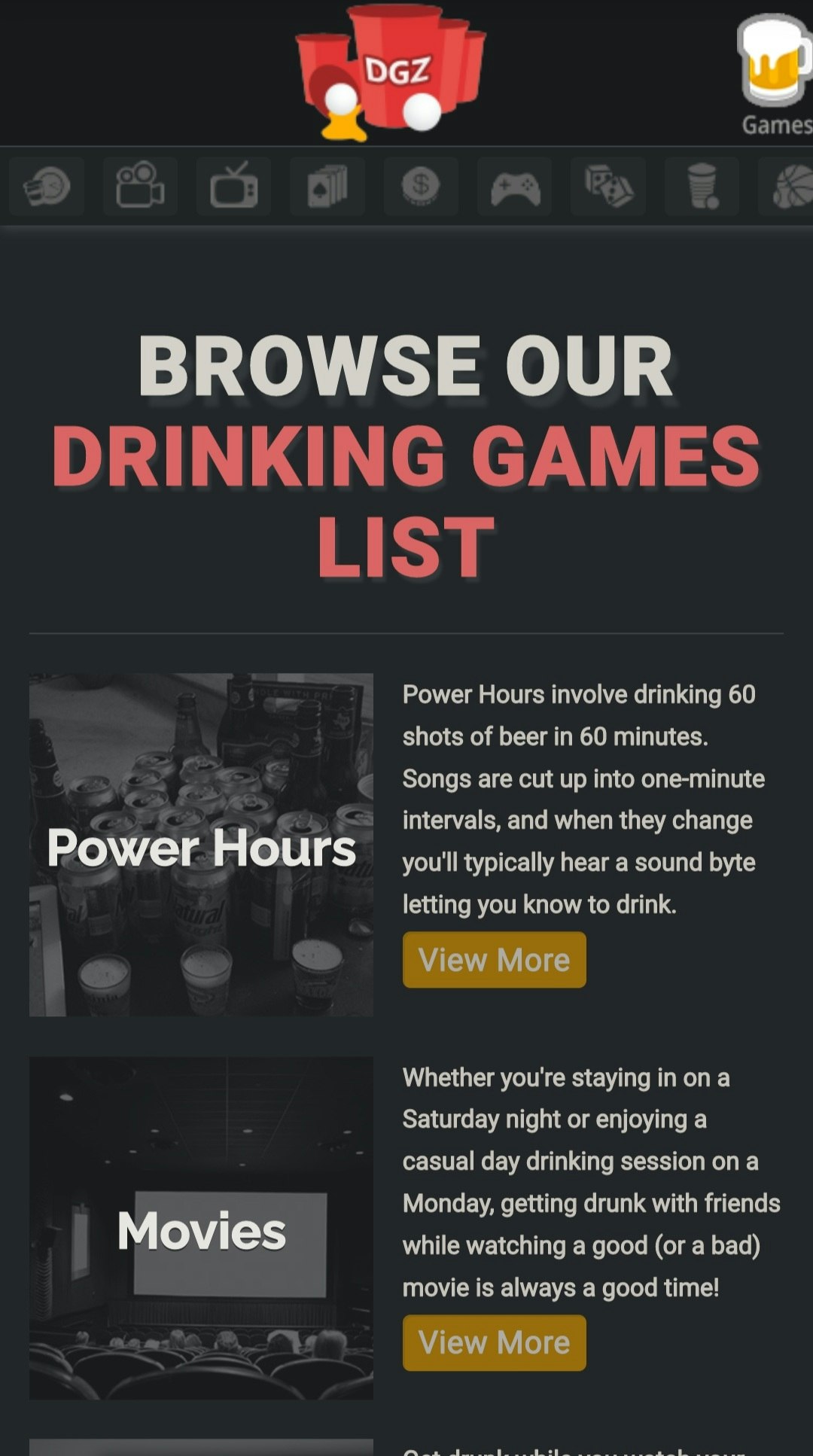 DrinkingGameZone gallery image