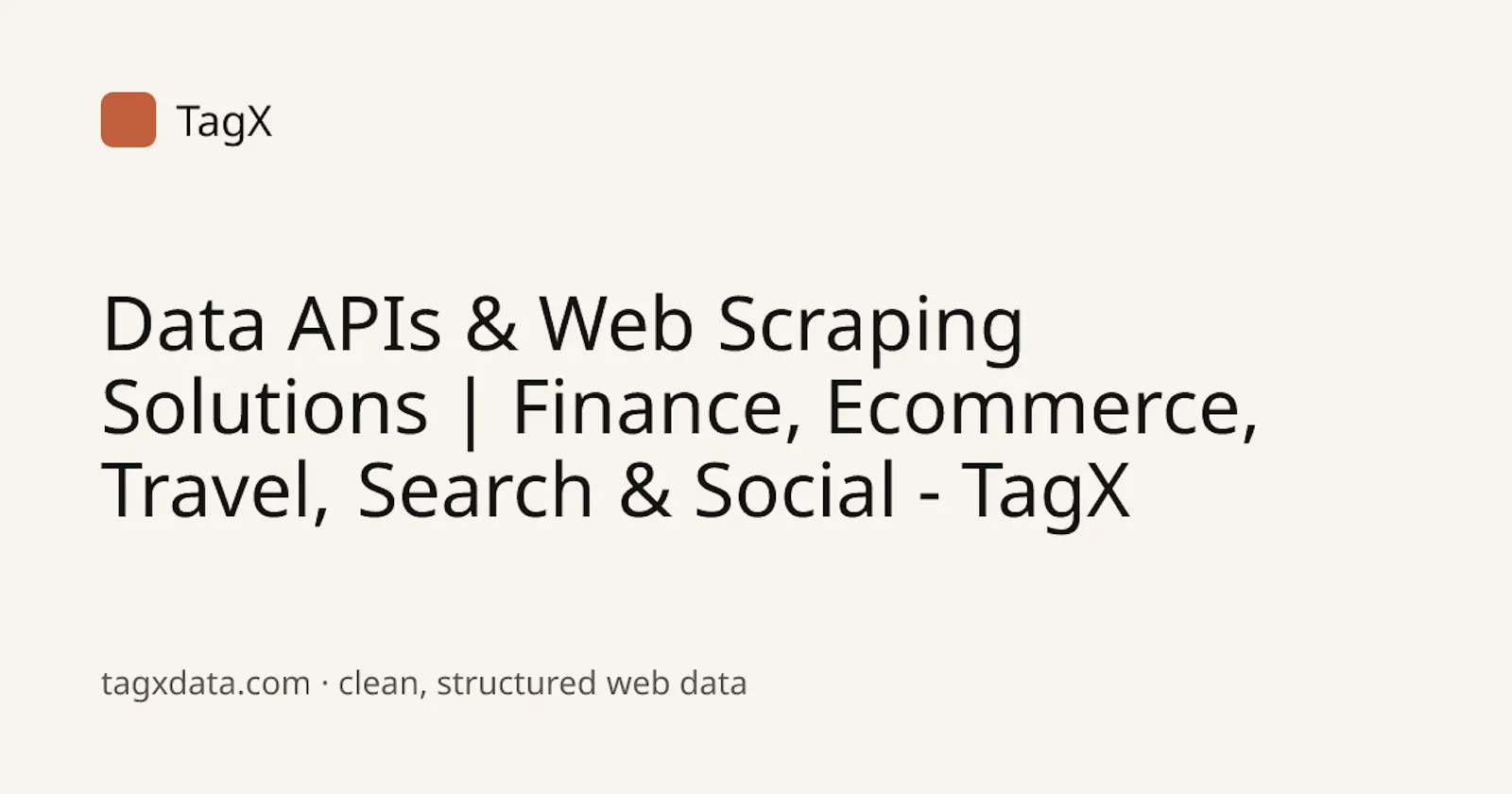 TagX screenshot 1
