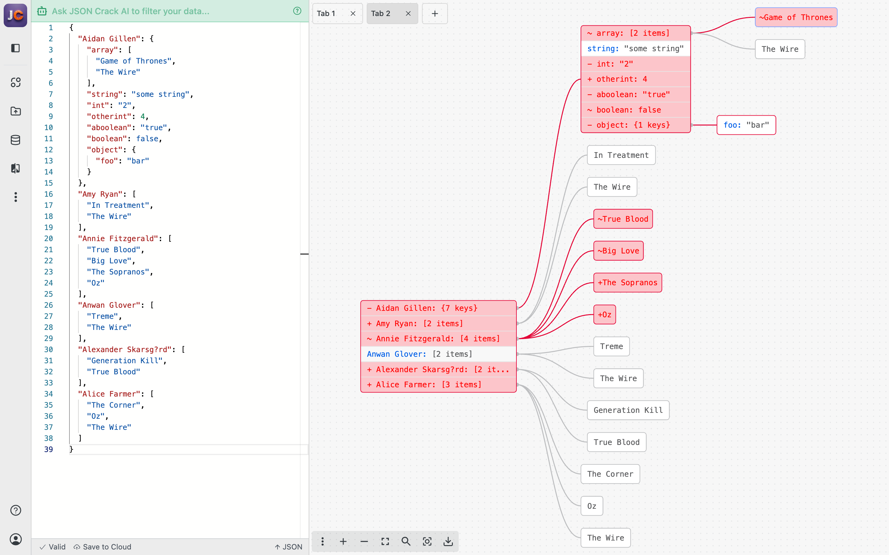 JSON Crack gallery image