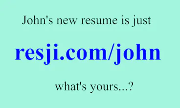 Resji - webpage for your resume. gallery image