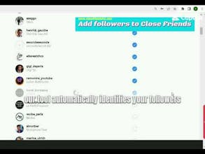 Instagram Close Friends Mass Add gallery image