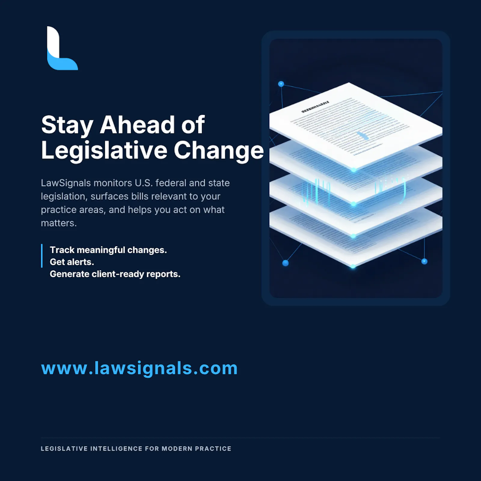 LawSignals Monthly Report screenshot 3