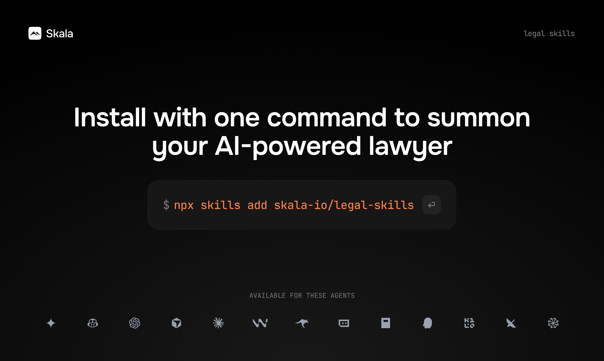 Legal Skills for AI  gallery image