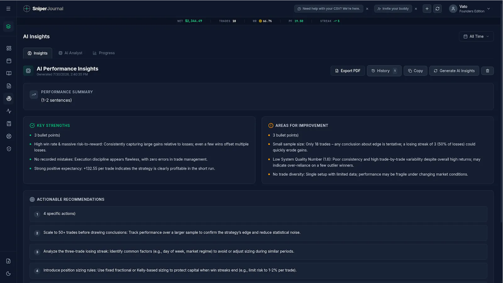 SniperJournal.io screenshot 4