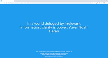 WisdomQuotes.com Chrome Extension gallery image