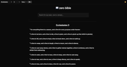 zero bible gallery image