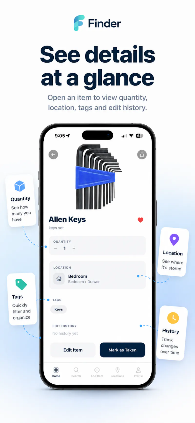 Home Storage Organizer: Finder screenshot 3