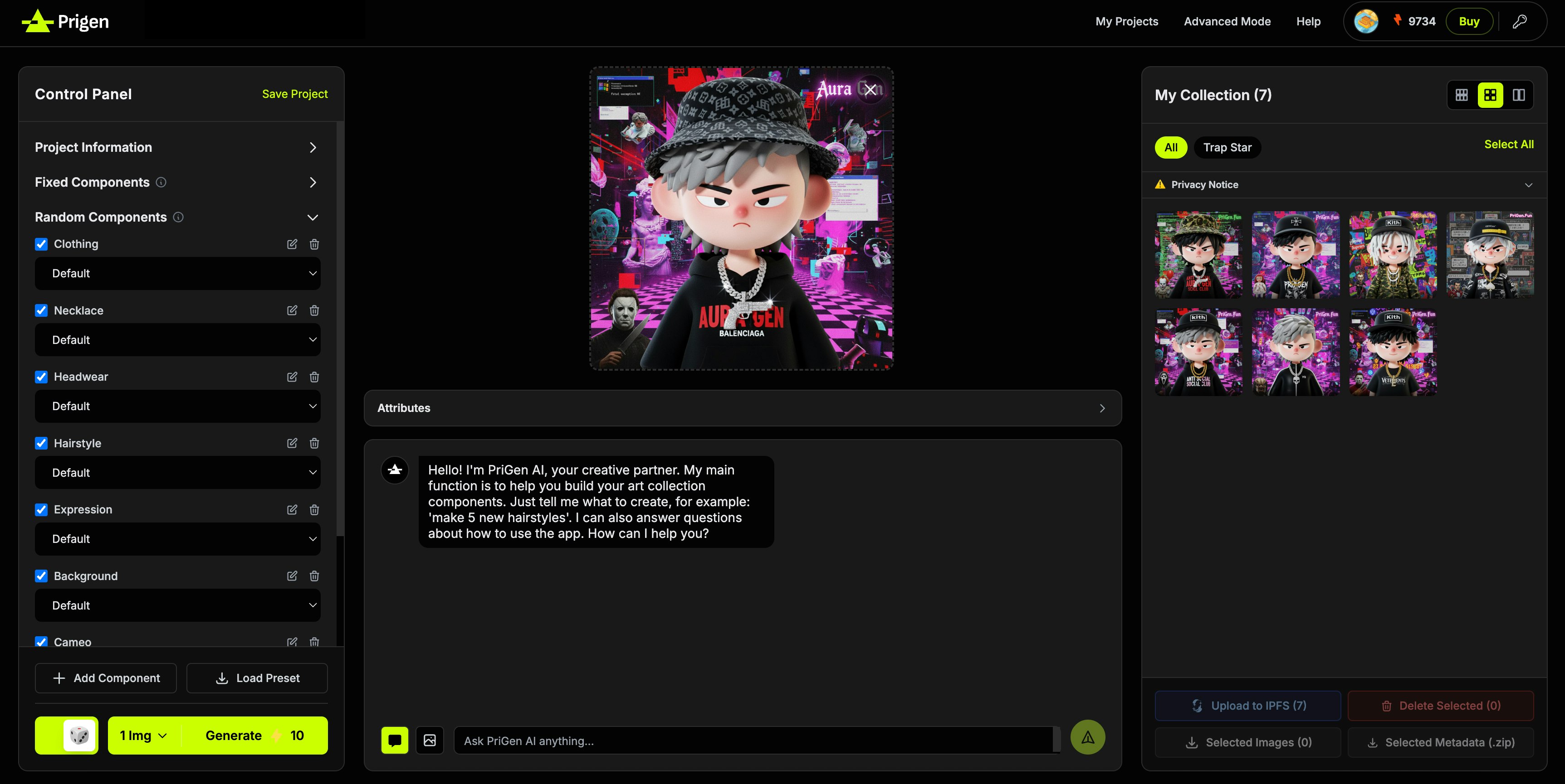 PriGen｜Accelerate your NFT creation gallery image