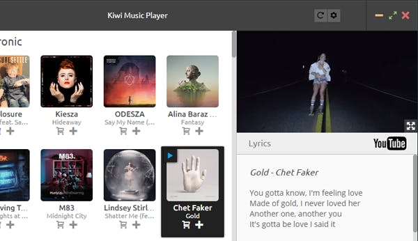 Kiwi Music Player media 2