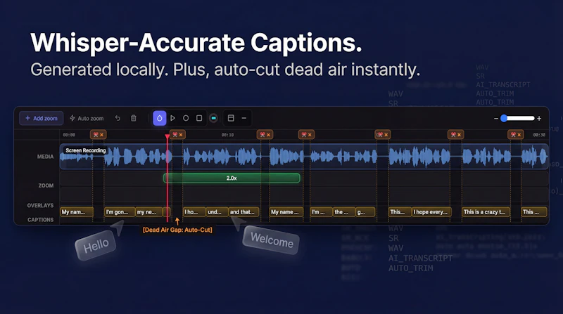 Swoop: AI Screen Recorder + Auto Zoom screenshot 4