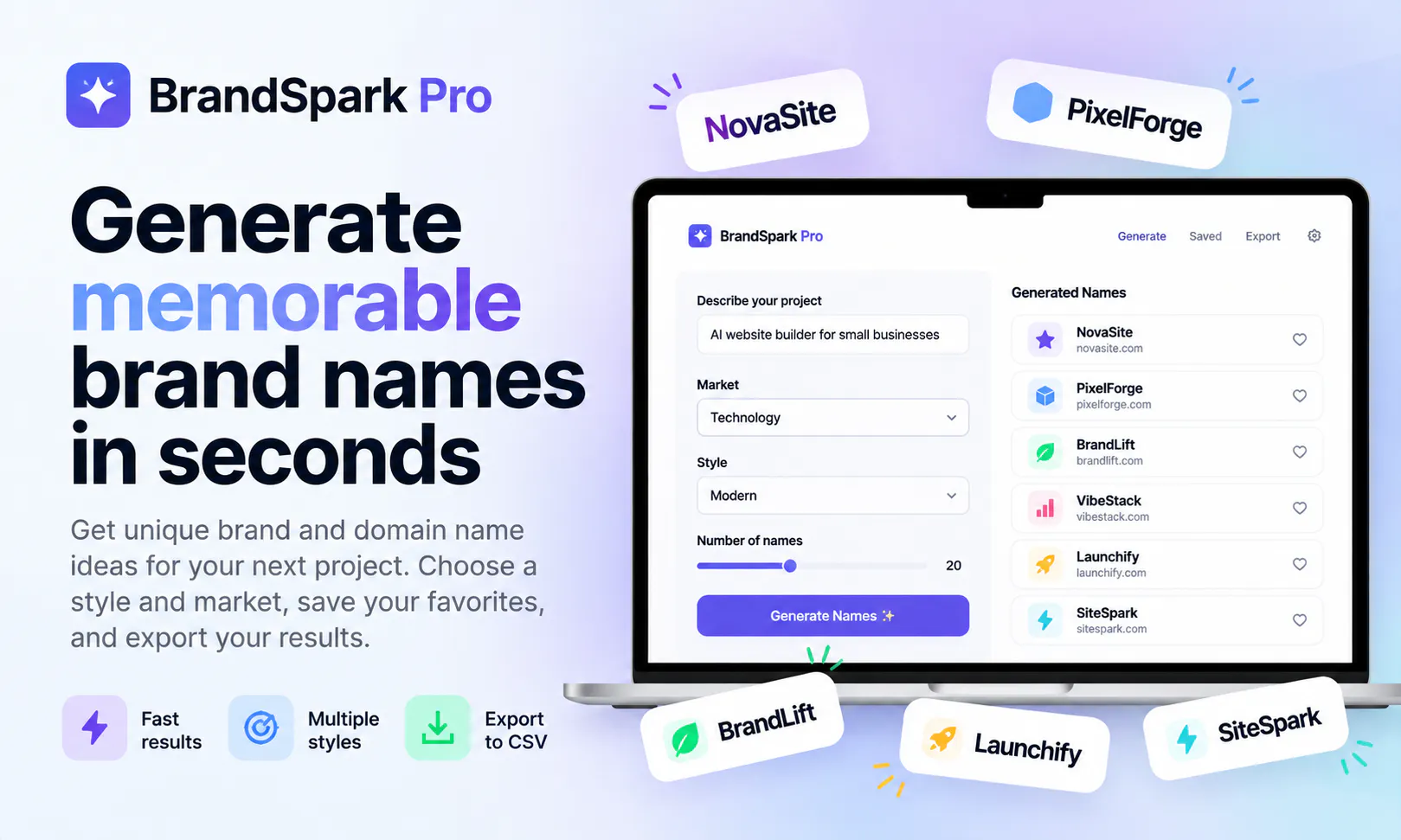 BrandSpark Pro logo