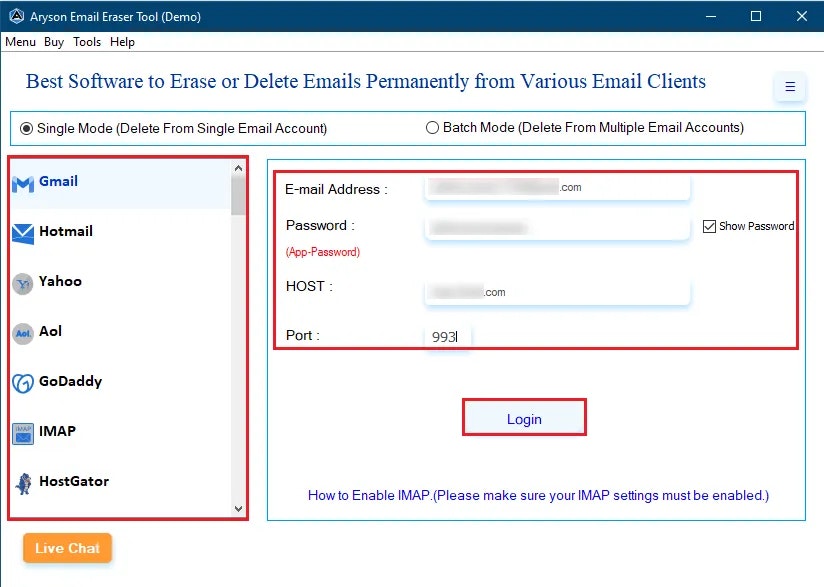 Media Công cụ xóa email Aryson - Xóa các email không mong muốn vĩnh viễn với số lượng lớn 2