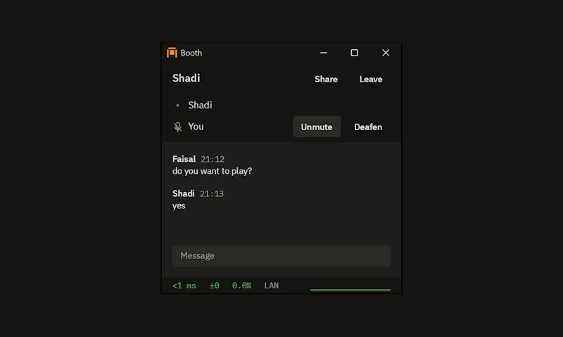 Booth screenshot 1