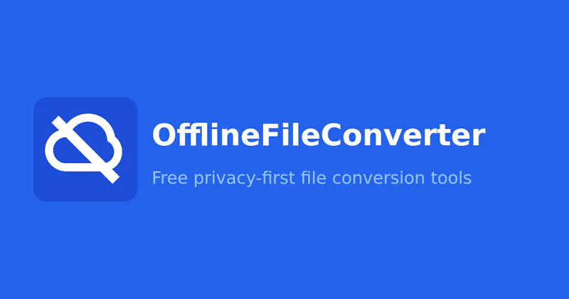 Offline File Converter screenshot 1