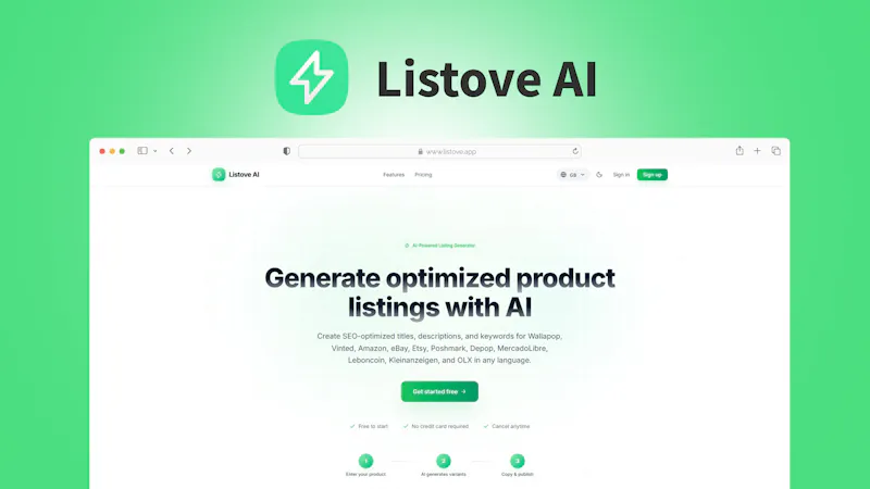 Listove AI screenshot 1