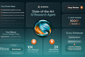 Screenshot of Deep Review by SciSpace