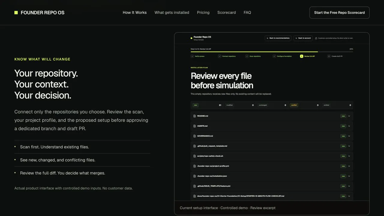 Founder Repo OS gallery image