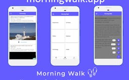 Morning Walk App media 2