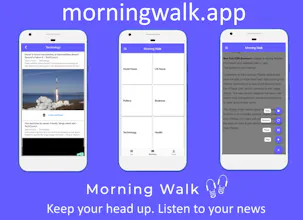 Morning Walk App gallery image