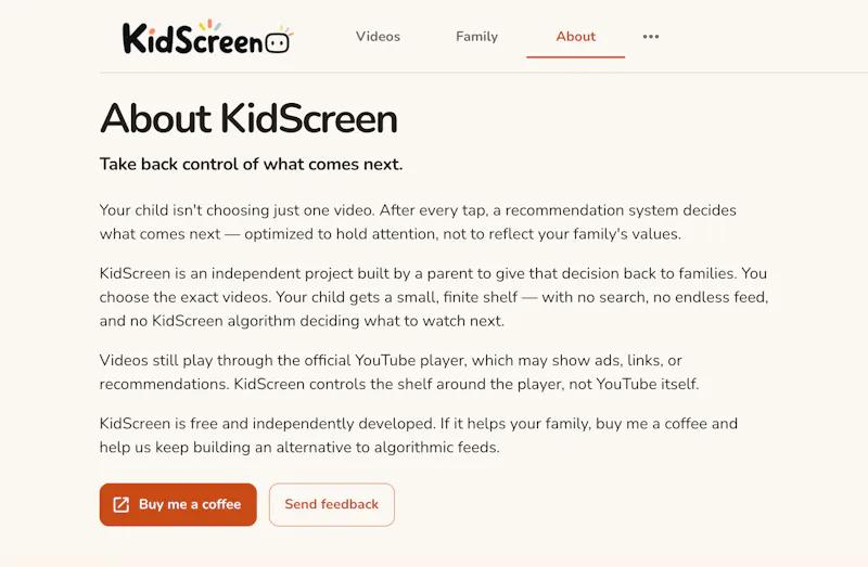 KidScreen screenshot 3
