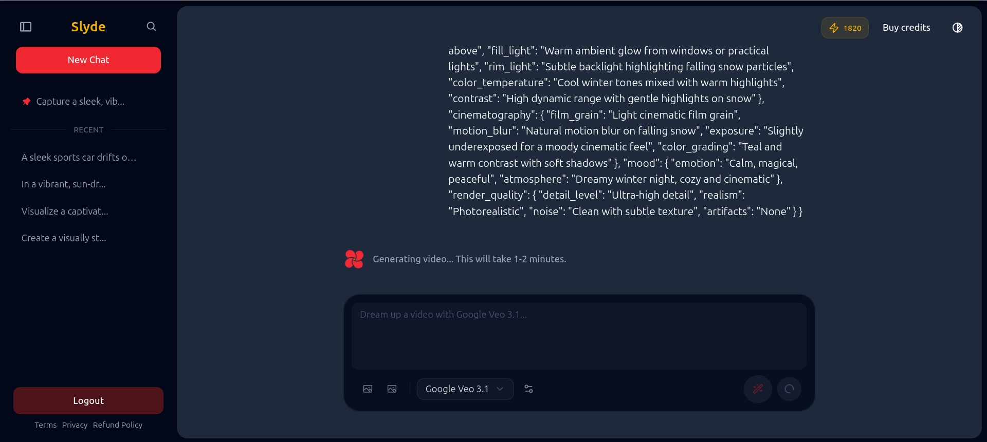 Slyde - Screenshot 2 showing product features and functionality