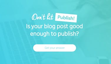 Don't Hit Publish gallery image