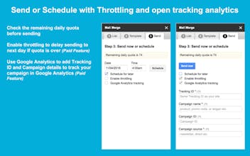 Mail Merge - Google Sheets add-on gallery image