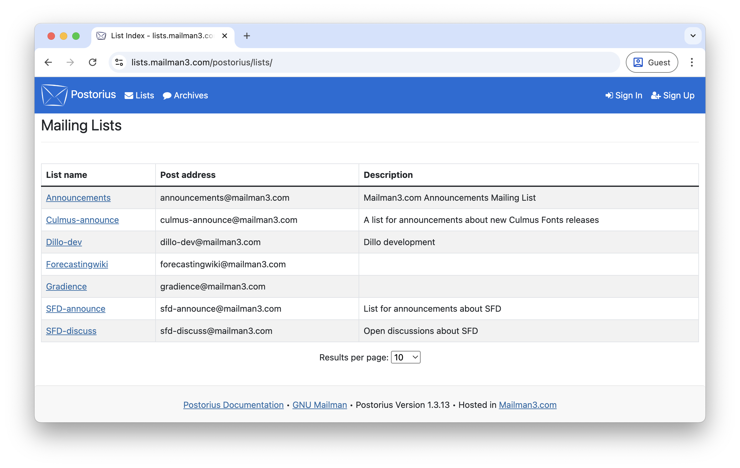 Mailman 3 SaaS media 1