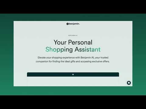 Benjamin - AI Rewards Shopping Assistant gallery image